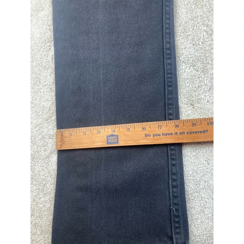 George Regular Fit 5 Pocket Straight Leg Black Jeans Size 32 X 32